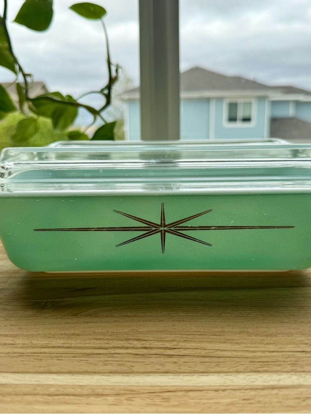 Rare 1960 Pyrex Collectible Atomic Starburst 575-B 2 Qt. Space Saver Holy Grail - Picture 14 of 16
